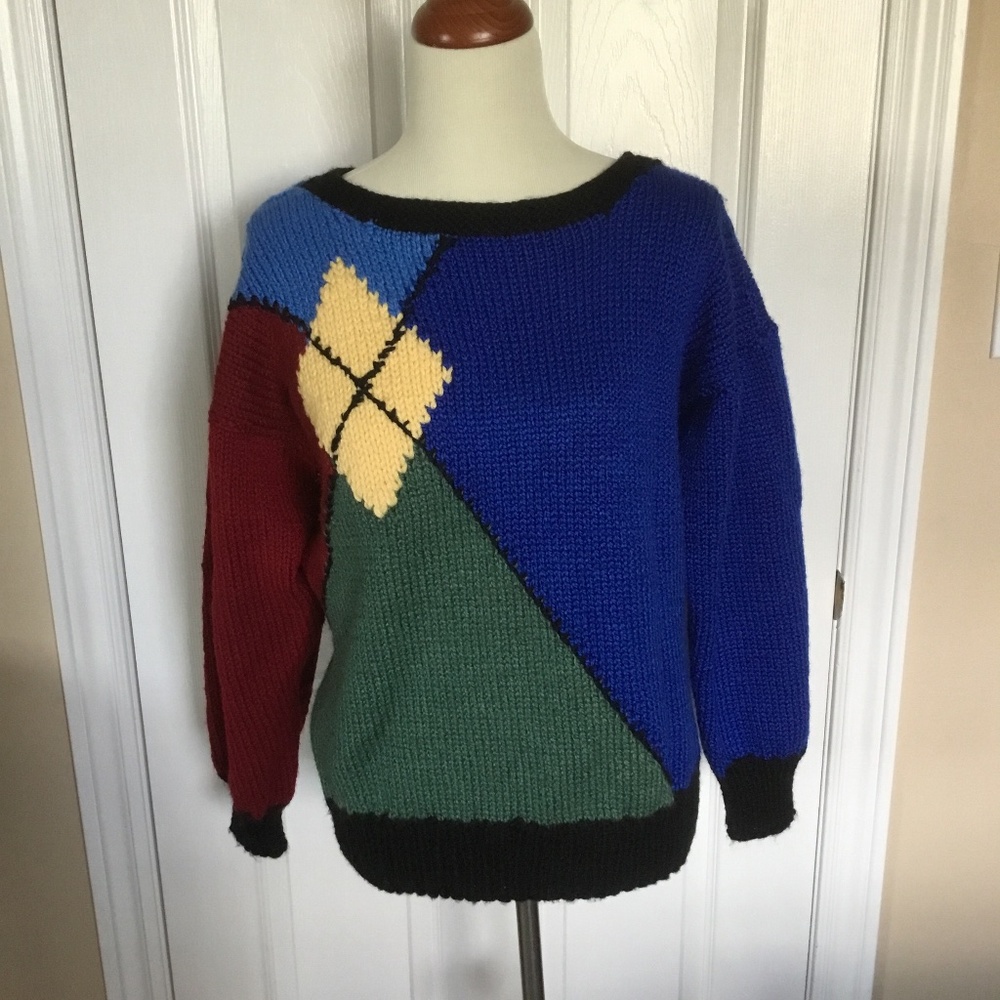 New Unique Hand Knit Sweater
